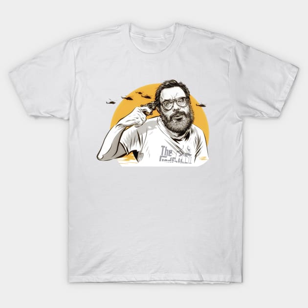 Francis Ford Coppola - An illustration by Paul Cemmick T-Shirt by PLAYDIGITAL2020